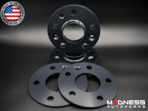 Alfa Romeo Giulia Wheel Spacers - MADNESS - 5mm & 15mm - set of 4 w/ extended bolts